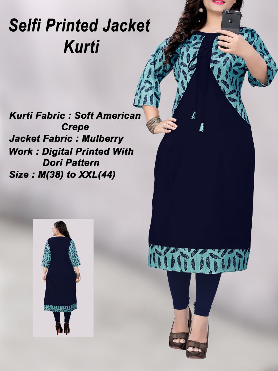 Jacket #kurti | Sleeves designs for dresses, Designs for dresses, Fashion  design clothes